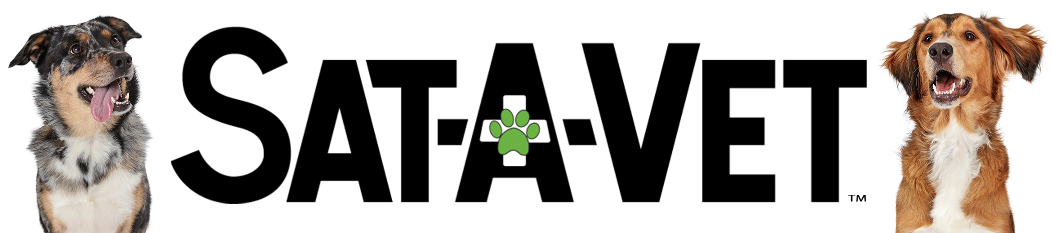 Stat-A-Vet logo with dogs