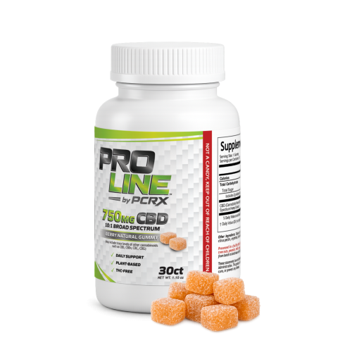 Berry Natural Gummies • 750 mg CBD, 30ct (THC-Free)