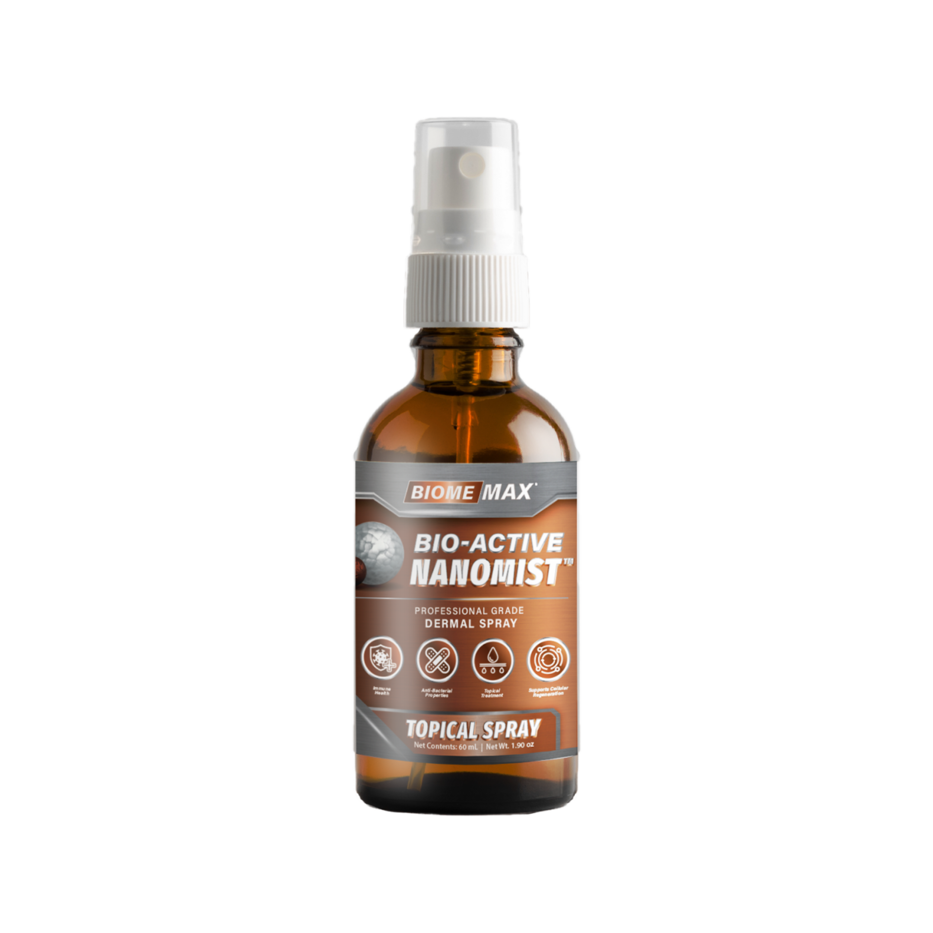 BiomeMax™ Bio-Active NanoMist™ Topical Spray, 60 mL