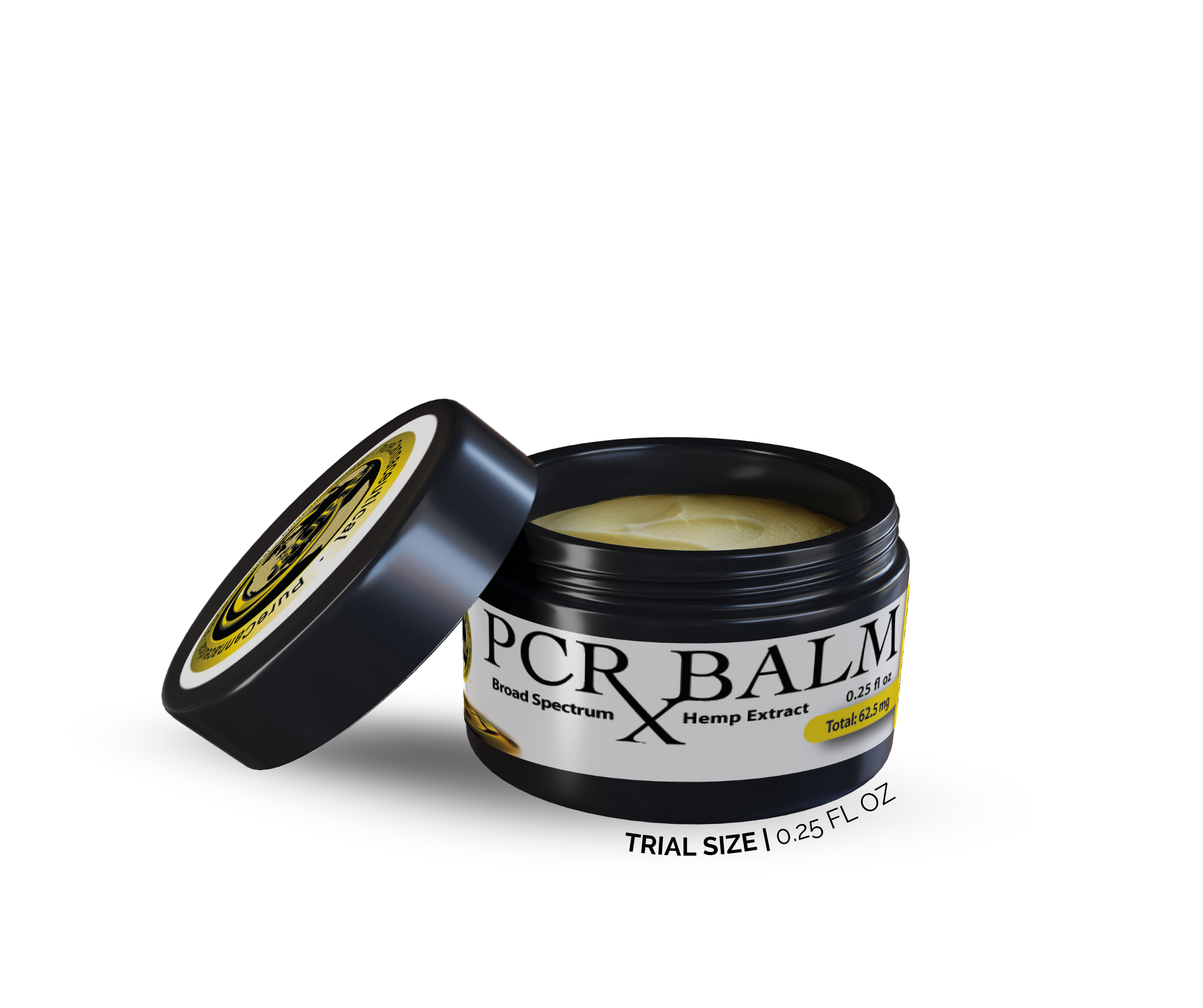 PCRX™ Hemp Balm 500mg, .25oz | Trial Size