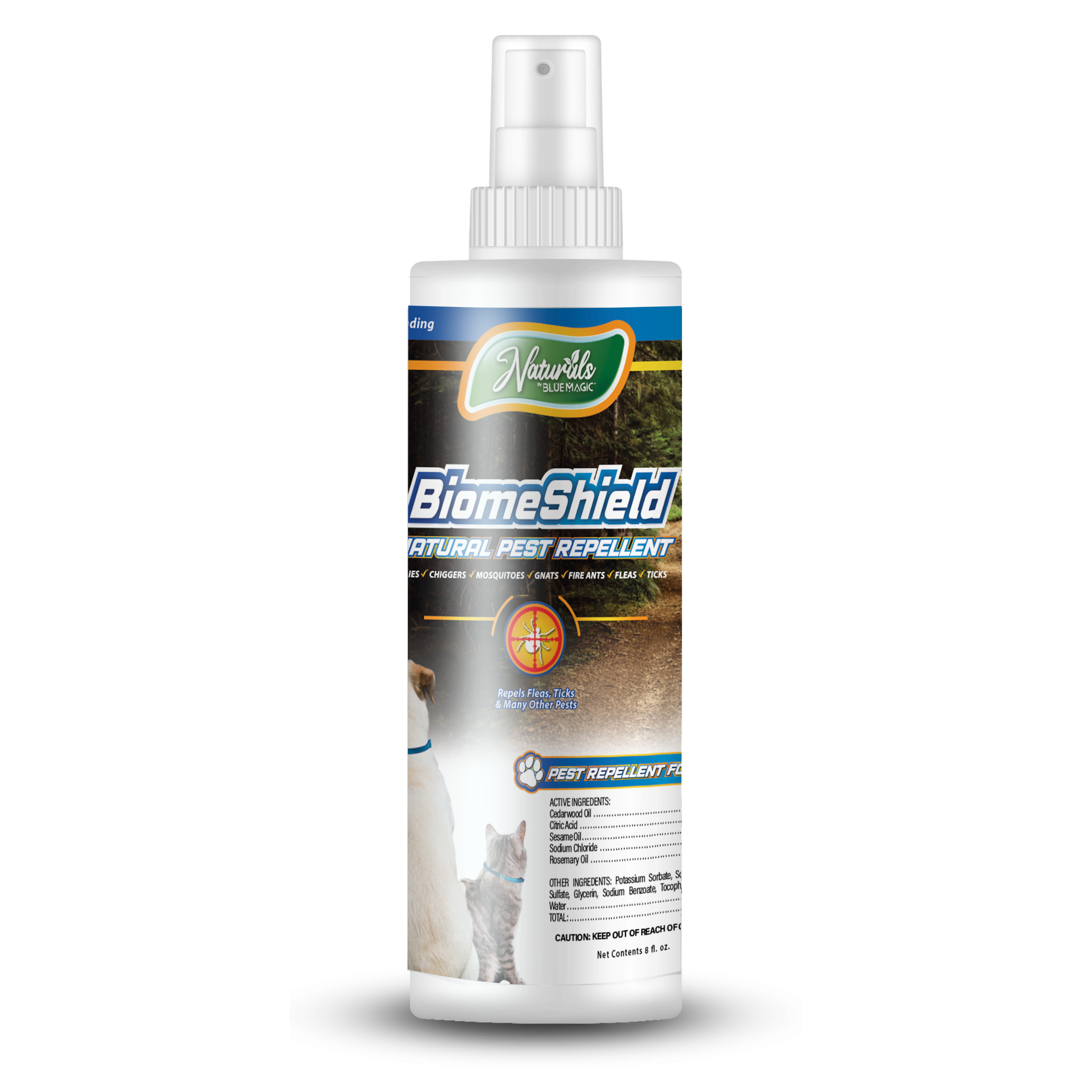 Blue Magic Naturals™ | BiomeShield™ Pet Spray, 8oz