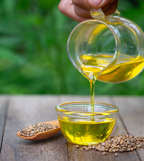 pitcher pouring into bowl