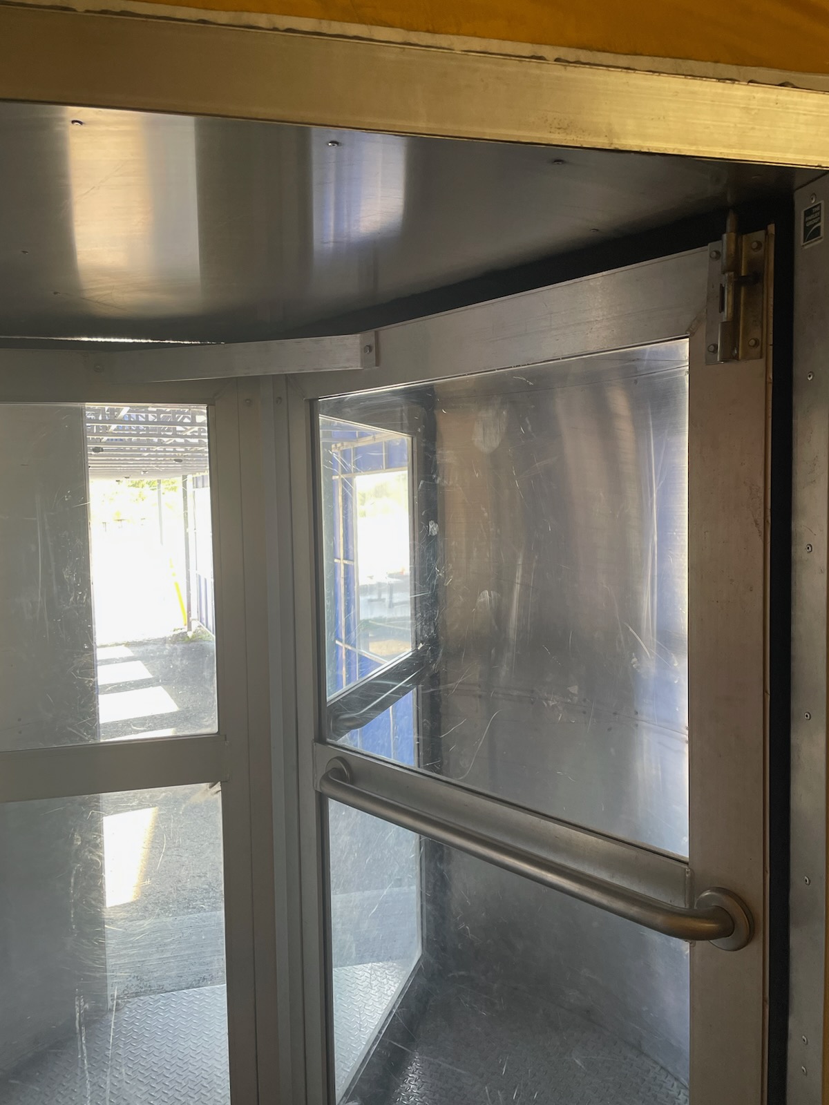 REV door lock location
