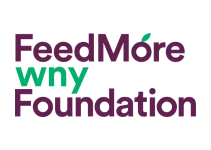 FeedMore WNY Foundation logo with WNY in green and other text in purple on a transparent background.