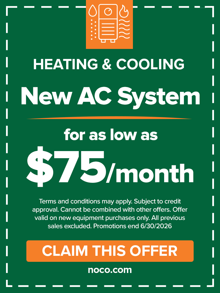 New AC from $75/month coupon