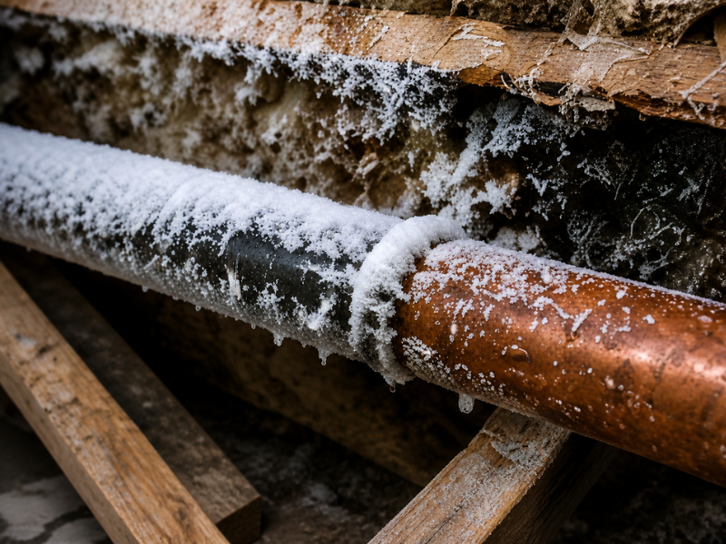 Frozen pipe repair in Buffalo, NY