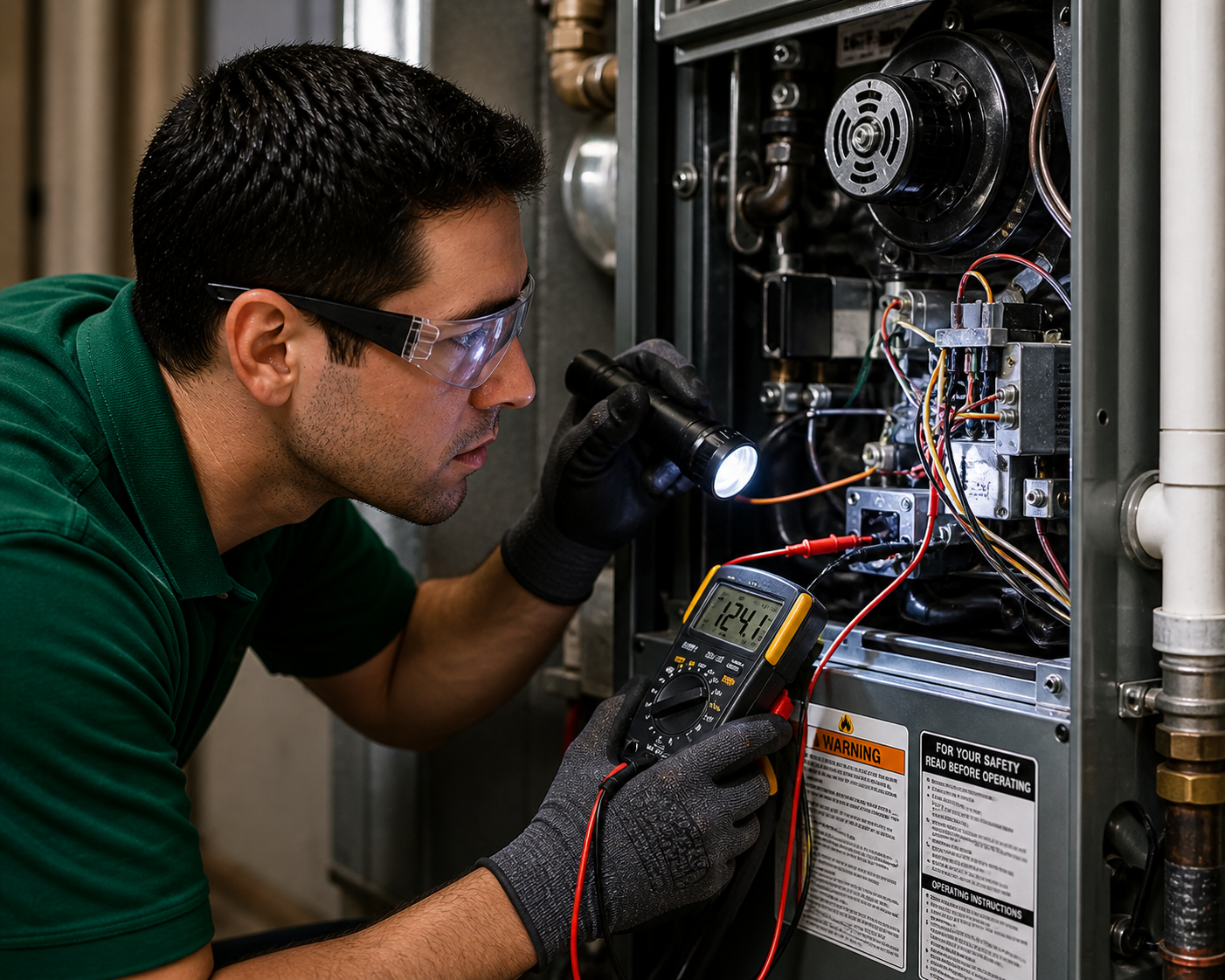 NOCO furnace repair technician in Buffalo and Rochester