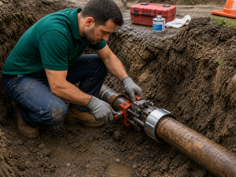 Sewer line replacement in Buffalo, NY