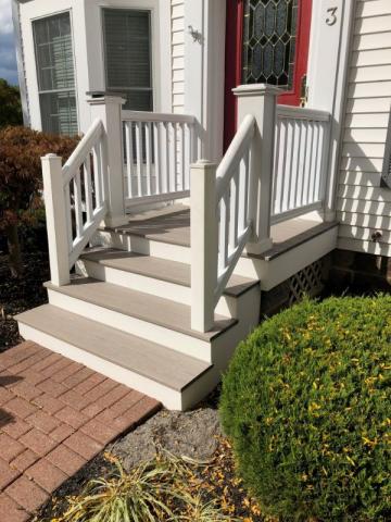 new starcase entryway for founders green project