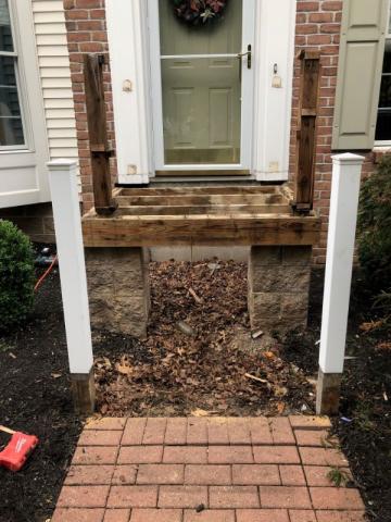 entryway renovation before