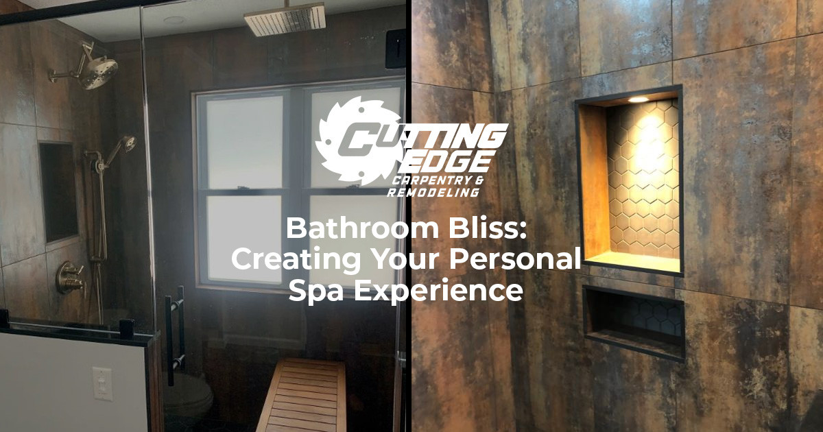 Bathroom Bliss: Creating Your Personal Spa Experience