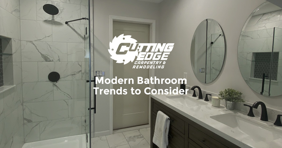 Modern Bathroom Trends to Consider