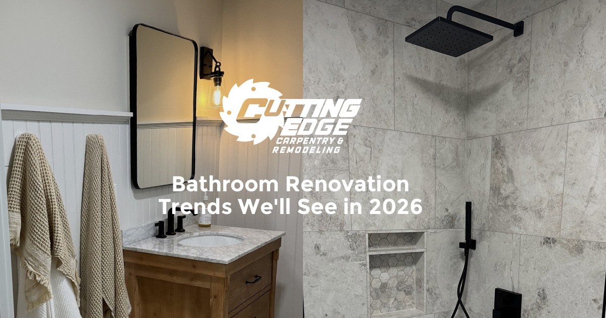 Bathroom Renovation Trends We'll See in 2026