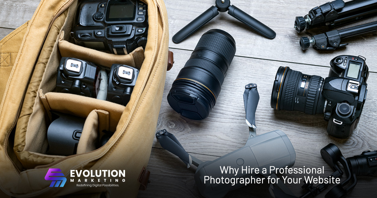 Why Hire a Professional Photographer for Your Website