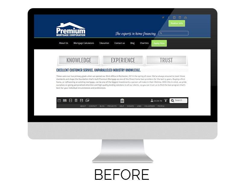 Premium Mortgage - Before
