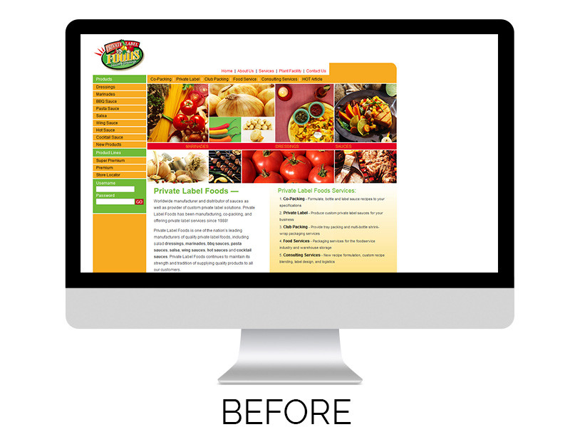 Private Label - Before