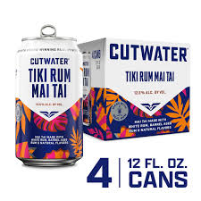 Cutwater Tiki Rum Mai Tai 4 Pack