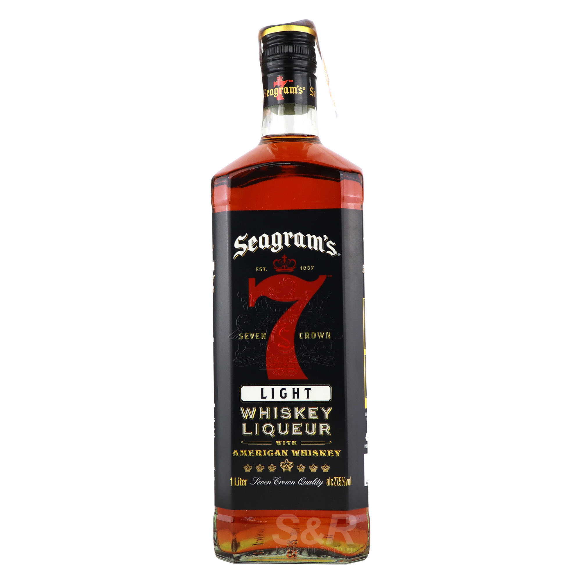 Seagram's 7 Crown American Blended Whiskey 1L