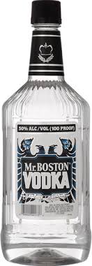 Mr. Boston 100 Proof Vodka 375ml