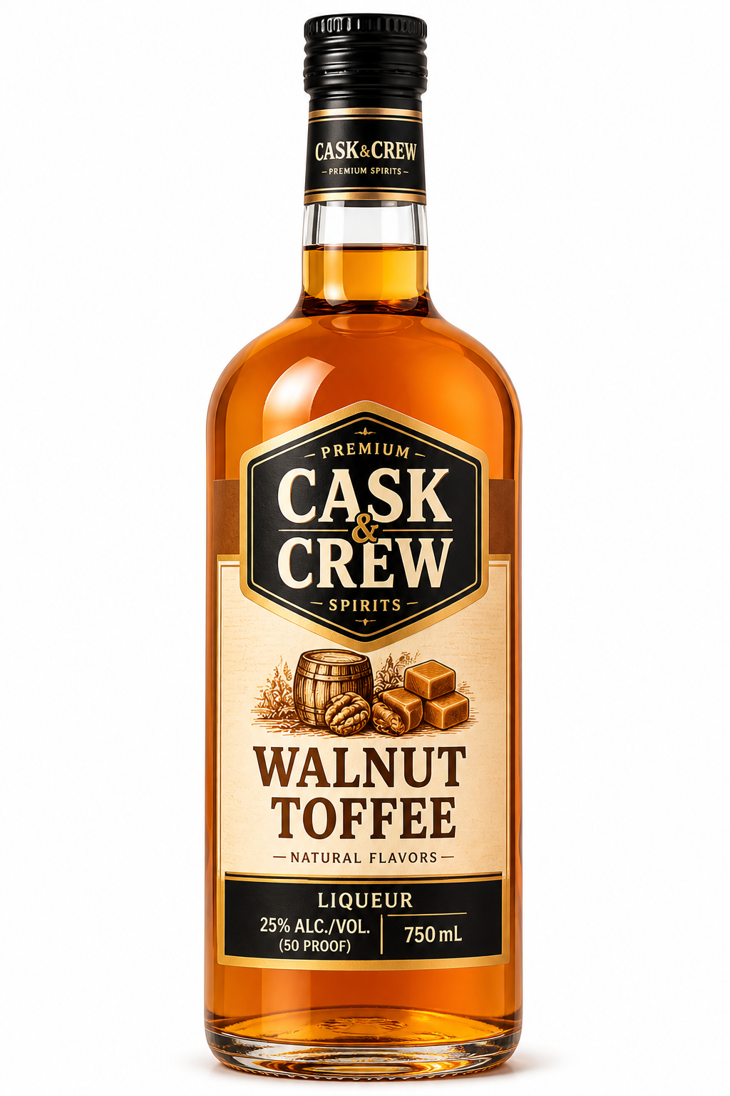 Cask & Crew Walnut Toffee 750ml