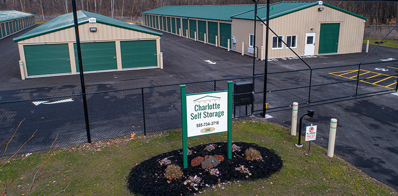 charlotte self storage secure entrance