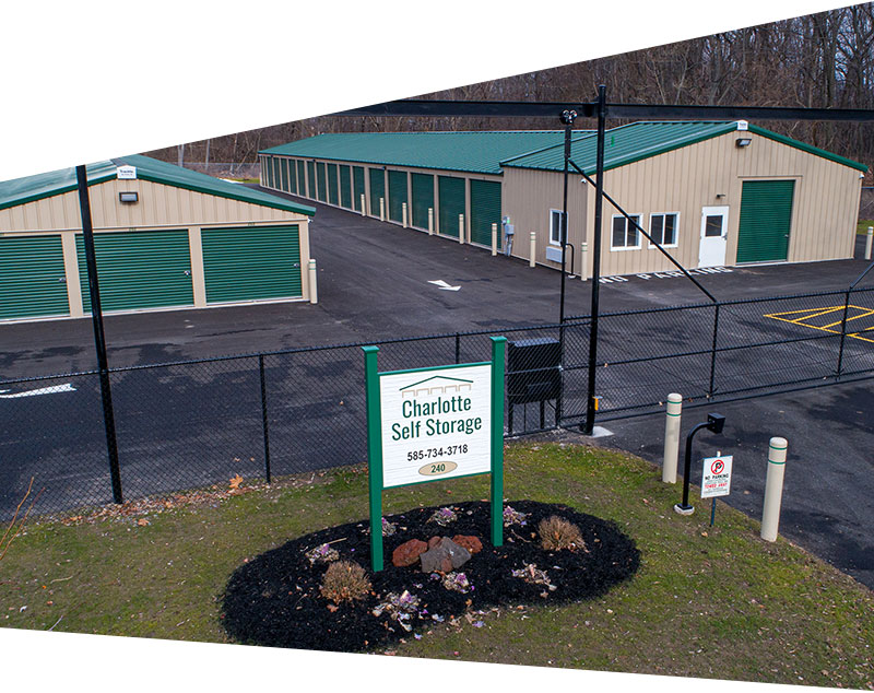 charlotte self storage secure entrance