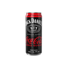 Jack & Coke Zero Cans