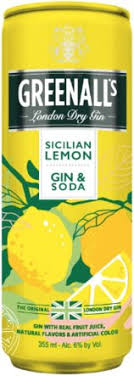 Greenall's Lemon Gin & Soda
