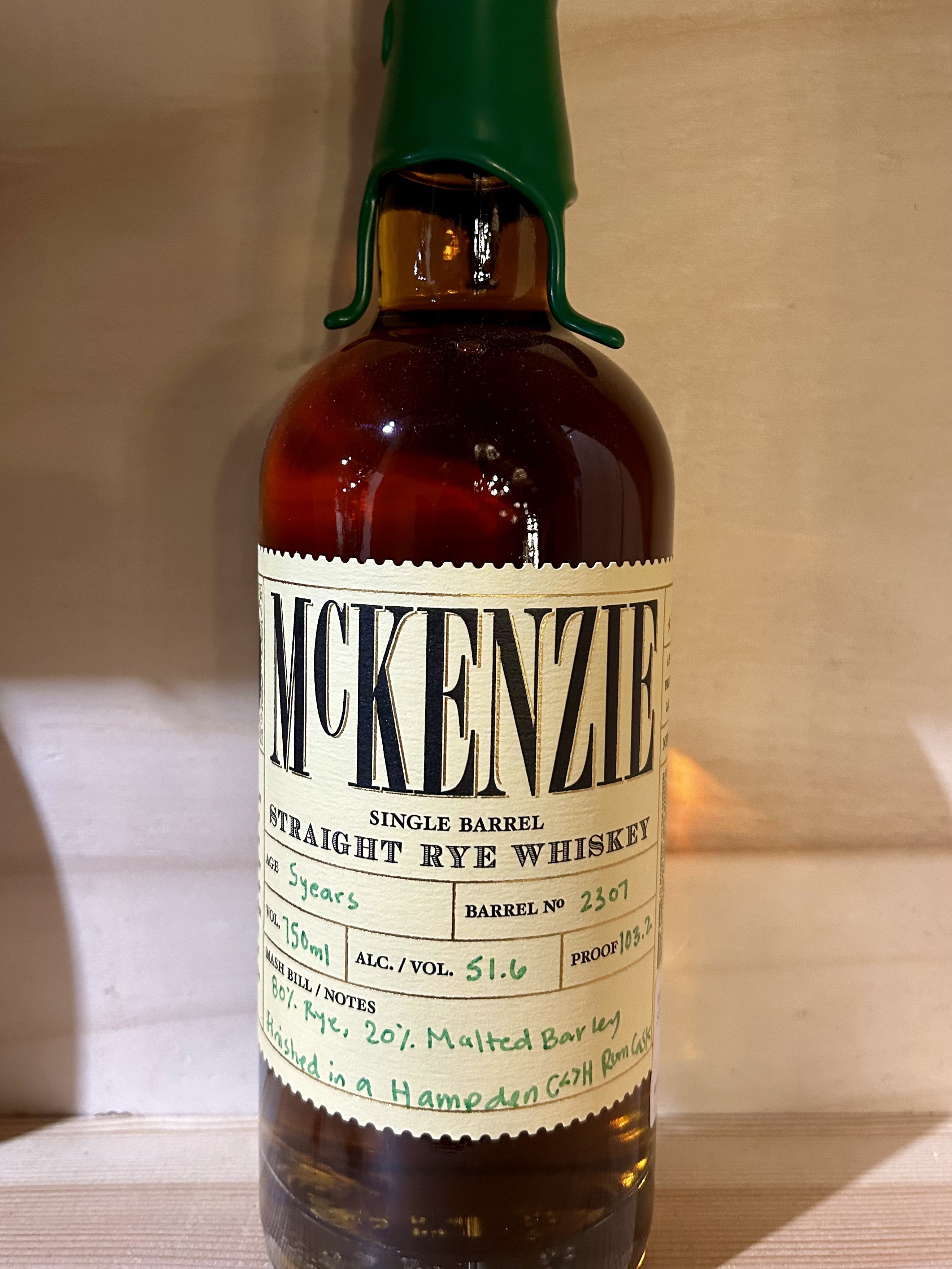 Mckenzie Single Barrel 2307