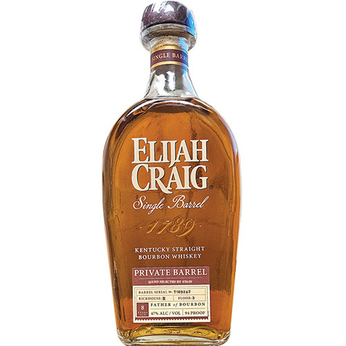 Elijah Craig 9Yr Private Barre