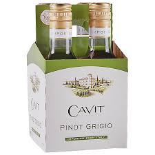 Cavit Pinot Grigio 187ml 4Pk