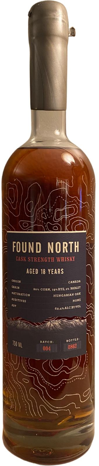 Found North 18Y Cask Str Whisk