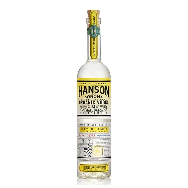 Hanson Lemon Org Vodka 750