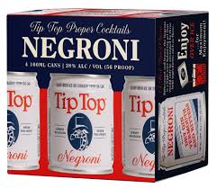 Tip Top Cocktail Negroni 4Pk