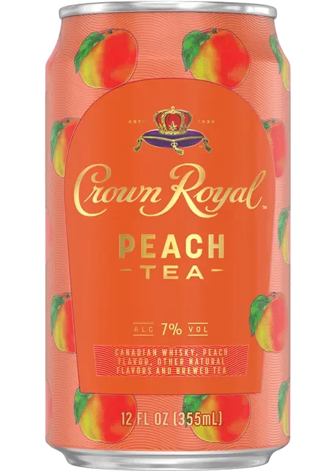 Crown Royal Peach Tea Can 355ml