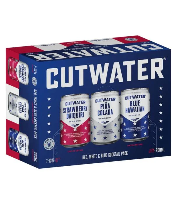 Cutwater Red, White & Blue