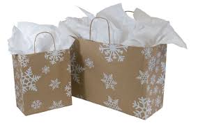 Gift Bags Snowy Christmas
