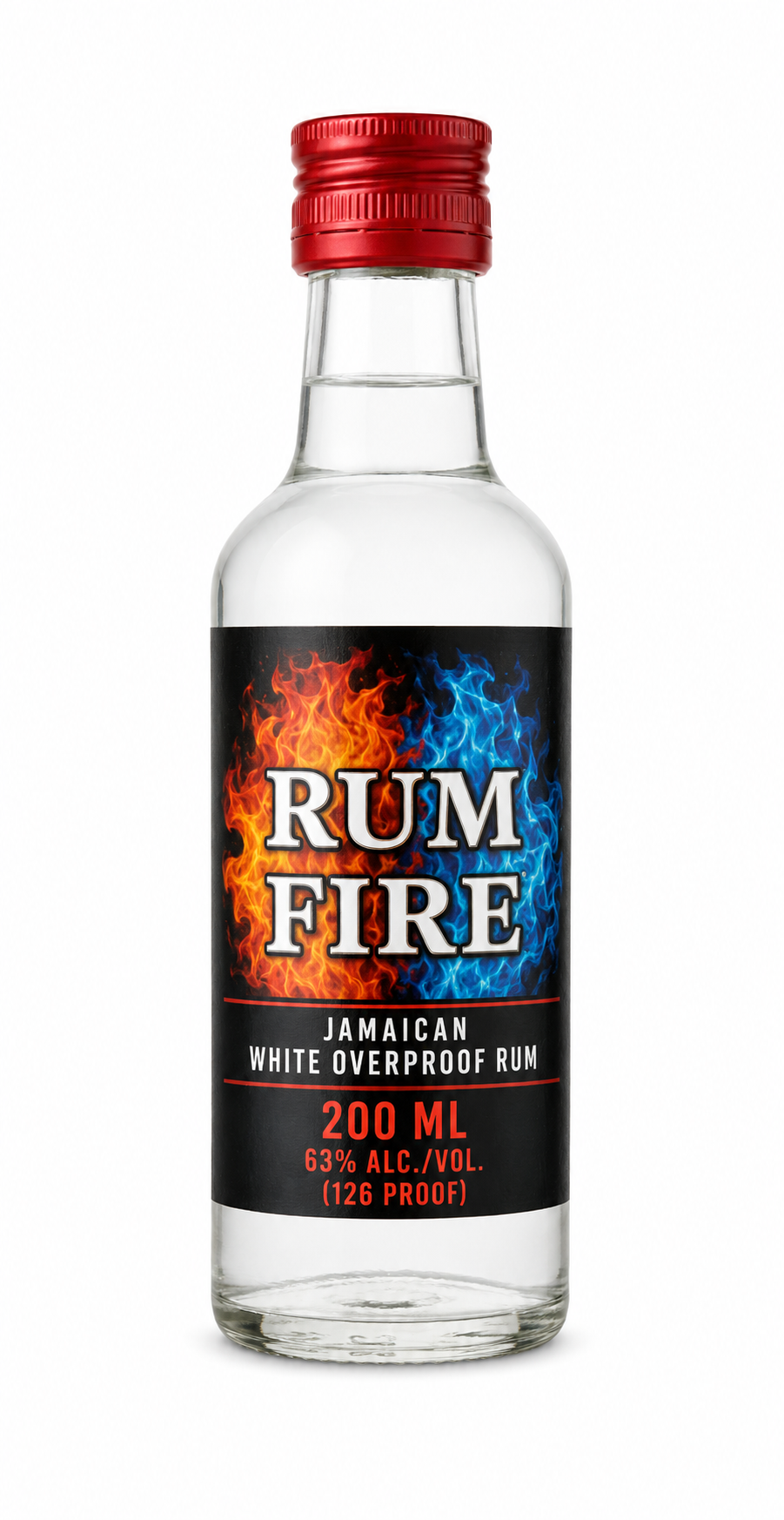 Rum Fire Overproof Rum 200ML
