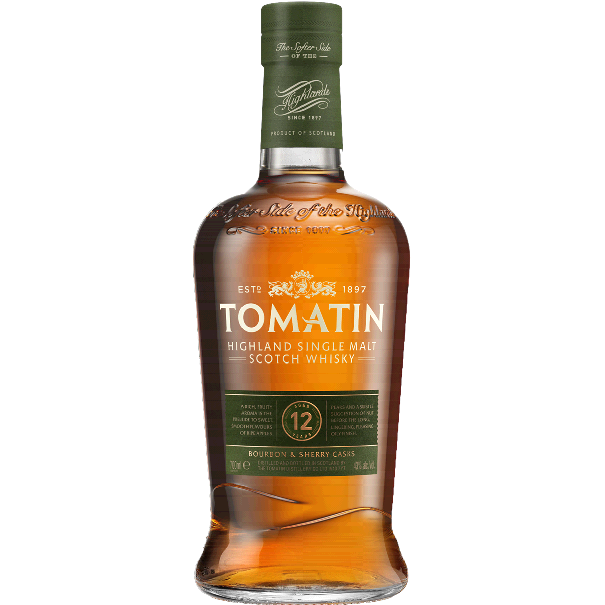 TOMATIN 12YR SCOTCH 750ML