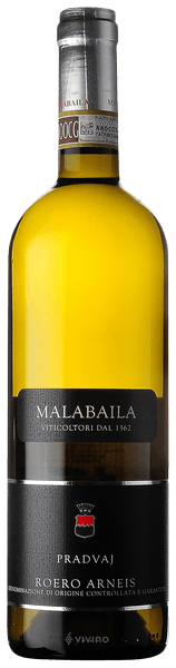 MALABAILA PRADVAJ ROERO ARNEIS