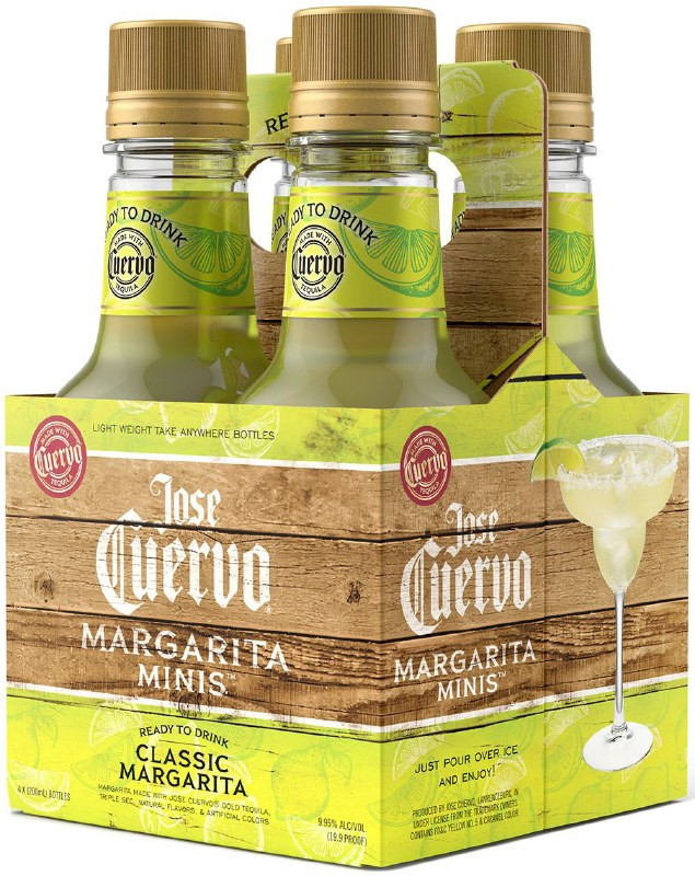 CUERVO CLASSIC LIME MARG 4PK