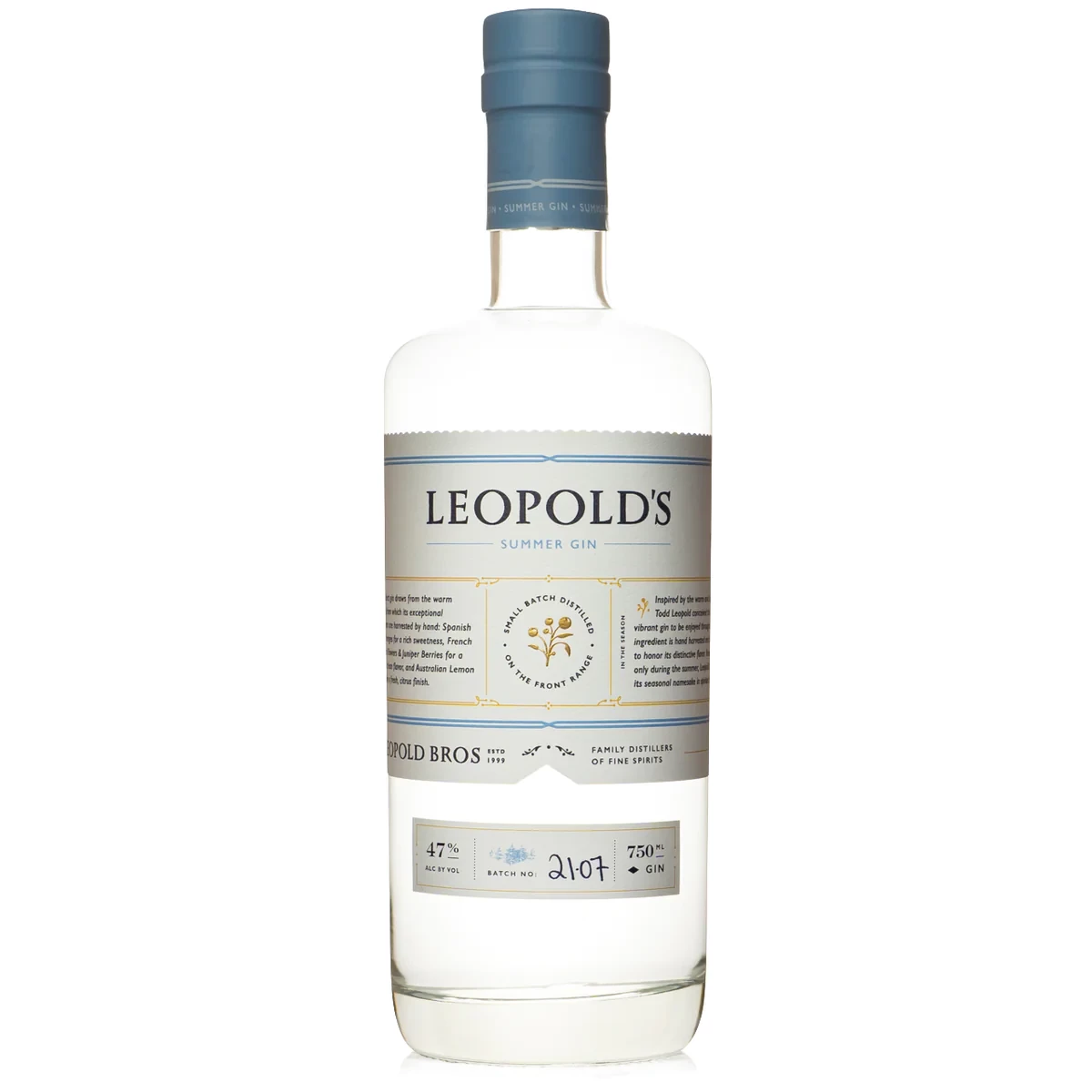 LEOPOLD BROS SUMMER GIN 750