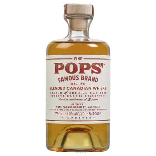 POPS' FAMOUS BLENDED CANADIAN