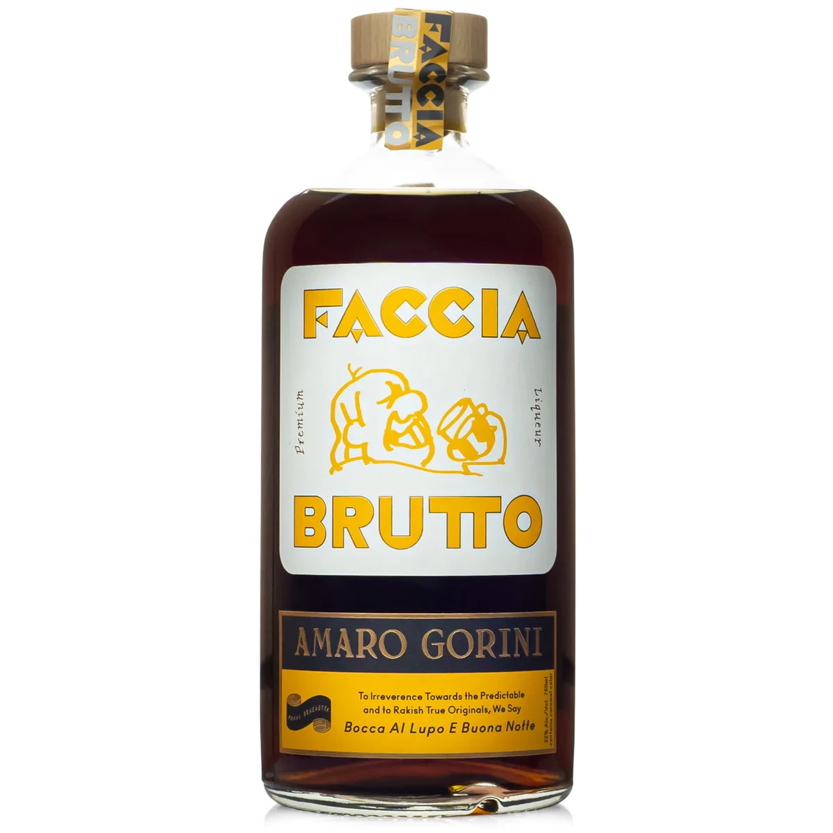 FACCIA BRUTTO AMARO GORINI