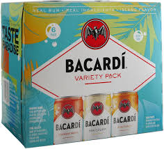 BACARDI VARIETY PACK 6PK CAN