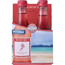 BAREFOOT PINK MOSC 4PK
