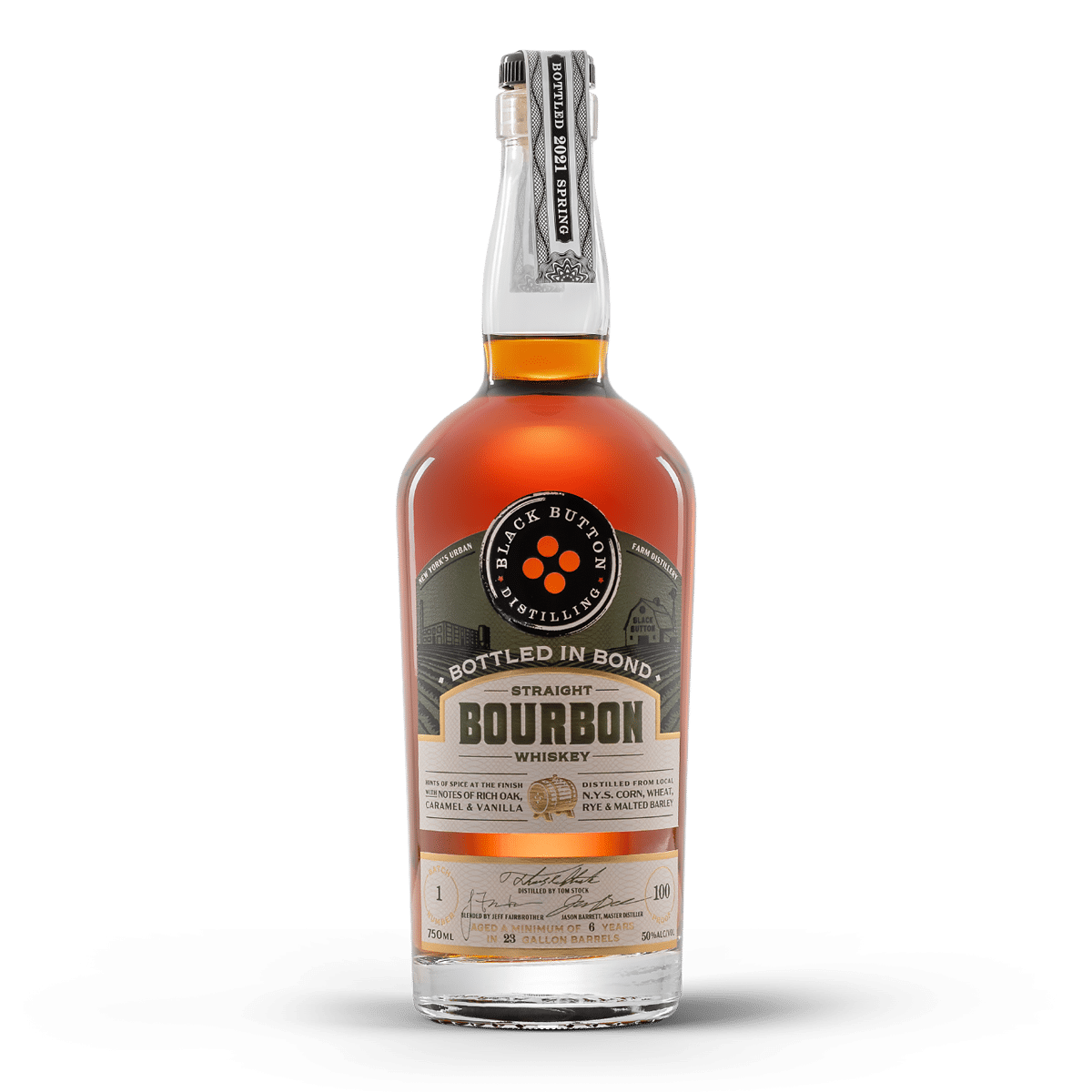 BLACK BUTTON BOTTLED IN BOND