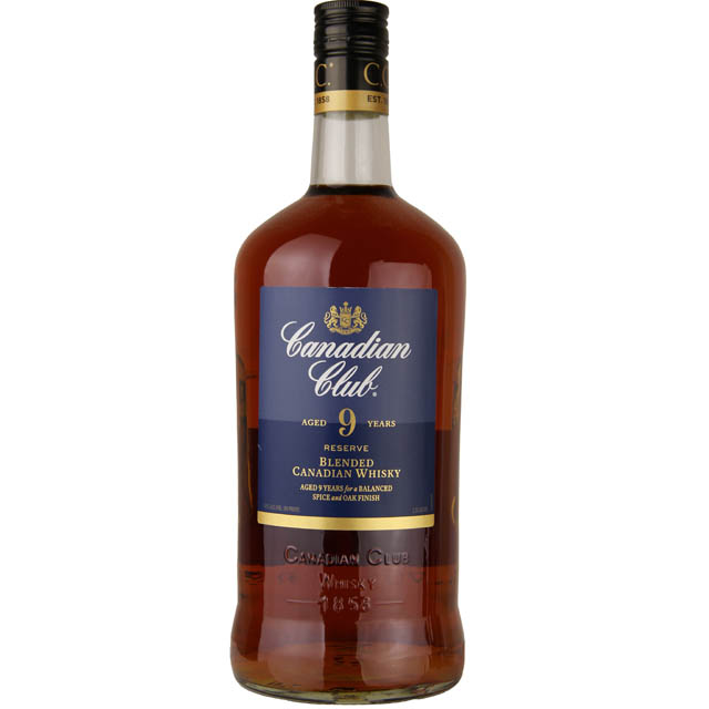 CANADIAN CLUB RESERVE 9YR 1.75