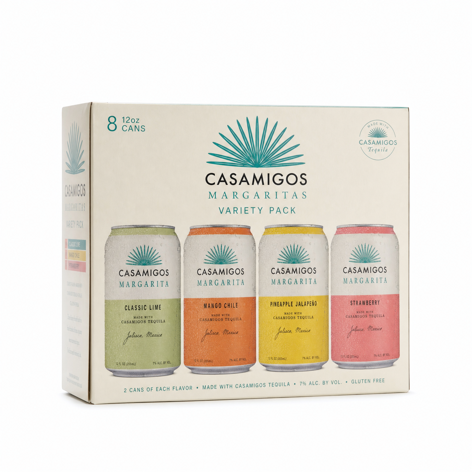 Casamigos Margaritas Variety Pack 8pk 12oz Cans
