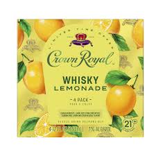 CROWN ROYAL WHISKY LEMONADE 4P